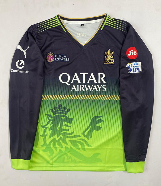 RCB Green Jersey Full Sleeves