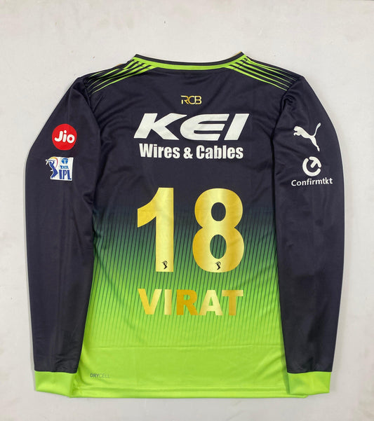 RCB Green Jersey Full Sleeves