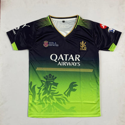 Royal Challengers Bengaluru Green Half sleeve 2025 Jersey